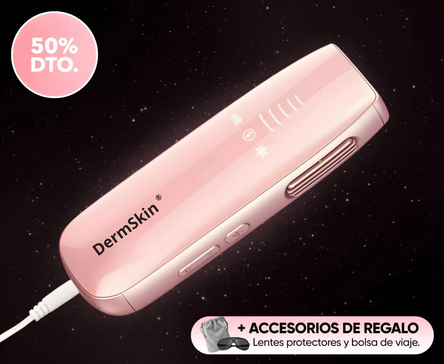 Depiladora IPL permanente