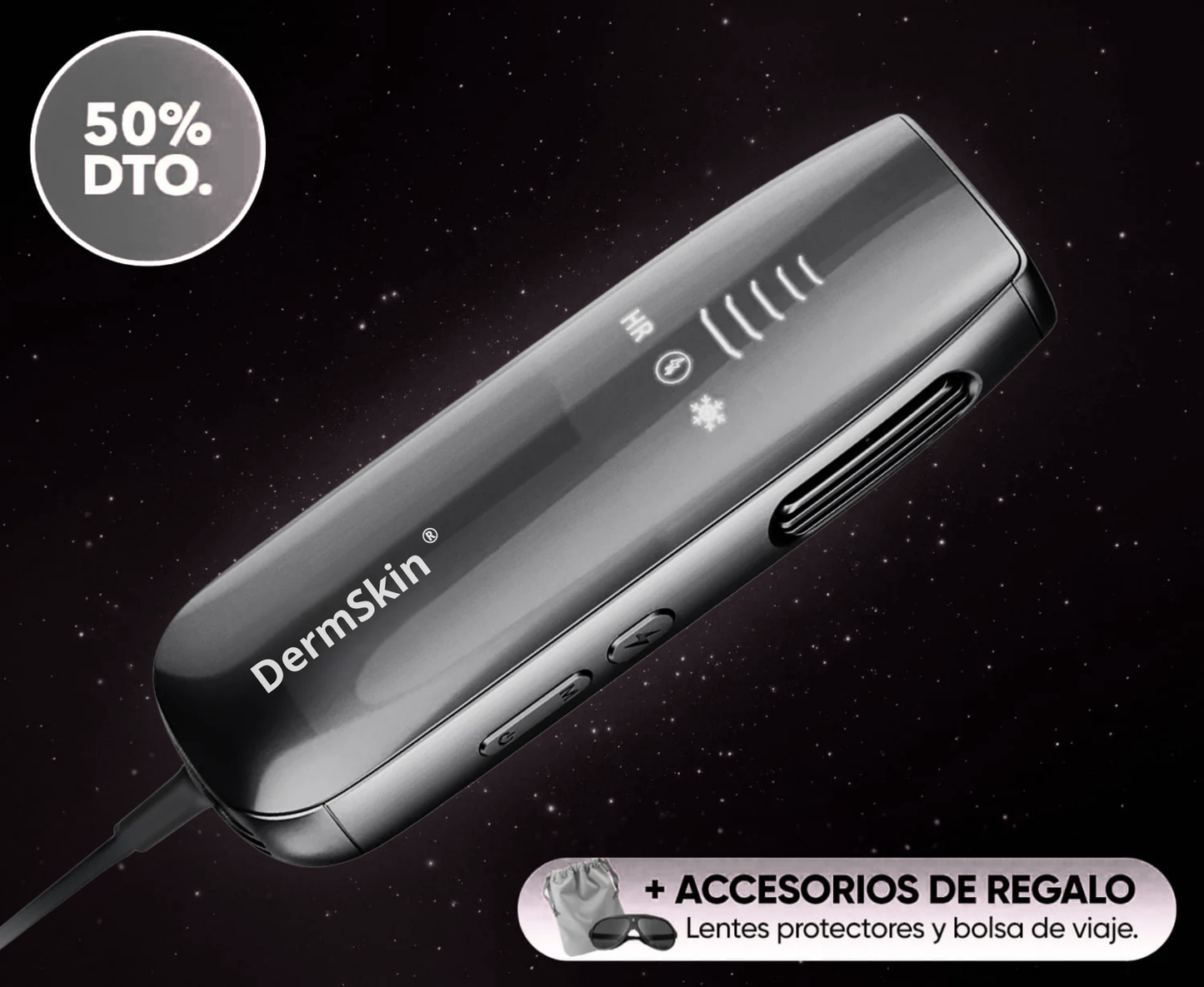 Depiladora IPL permanente