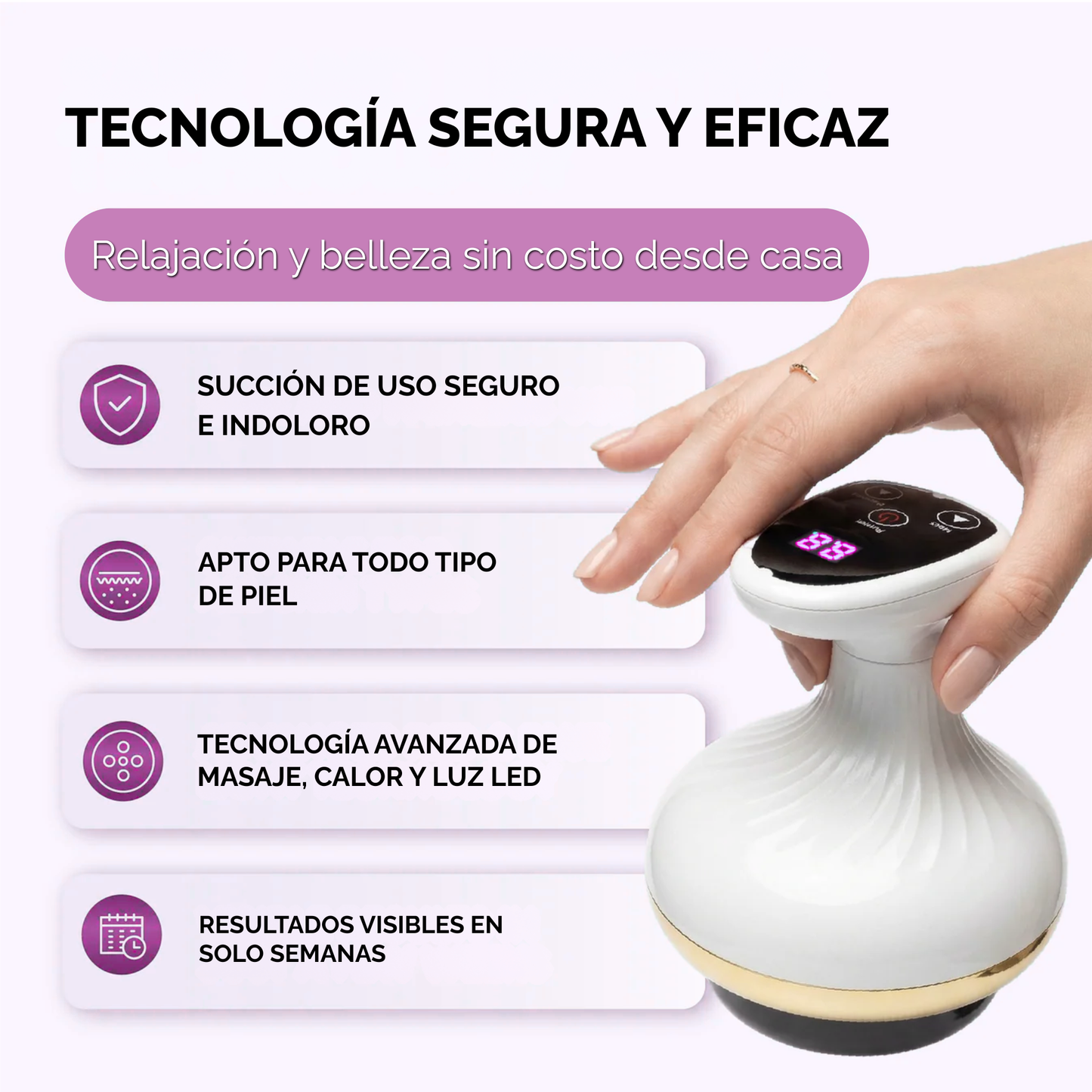 Masajeador de Vacuoterapia